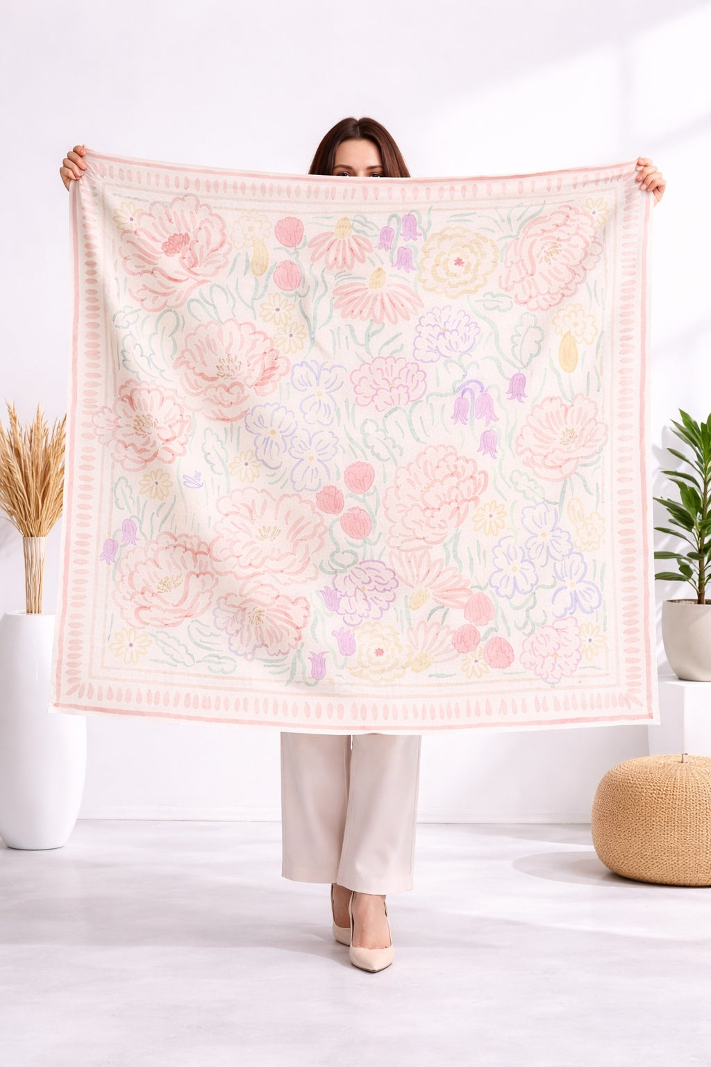 Lembayung – Soft Bloom Pastel Hijab